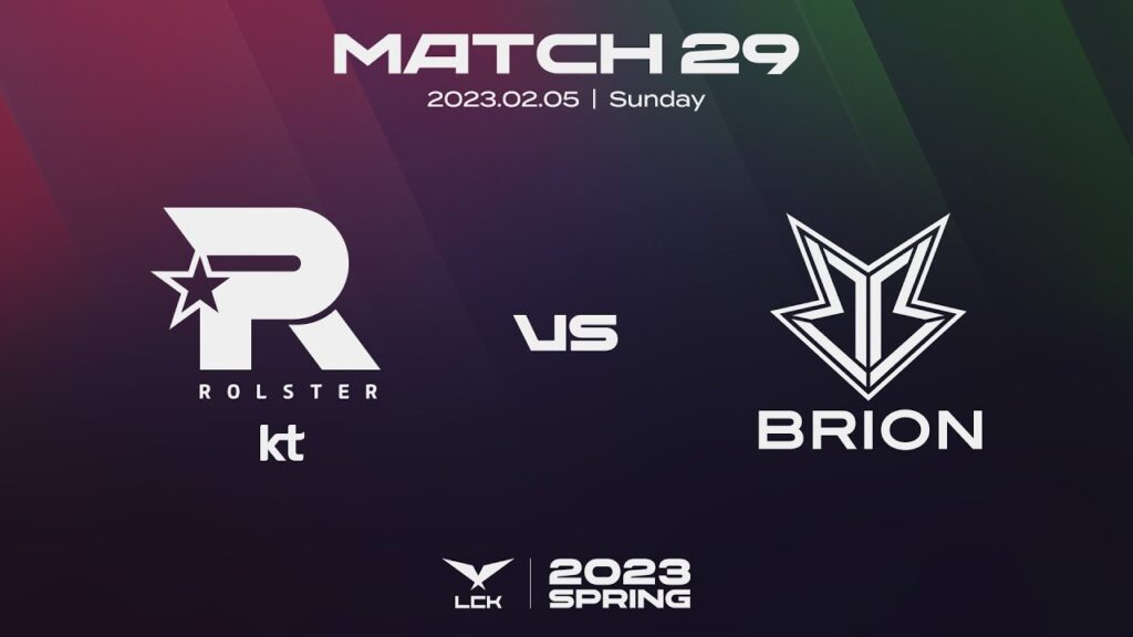 When League of Legends (LoL) Goes terribly Wrong: The BRION vs. KT Rolster Incident